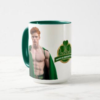 Sexy St. Patrick's Day Irish Stud Coffee Tasse