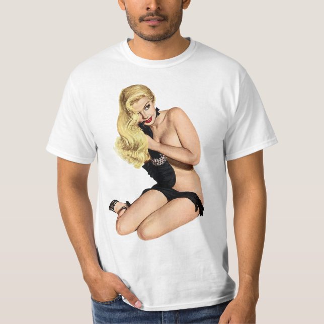 Sexy unterstellenmädchen T-Shirt (Vorderseite)