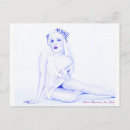 Sexy Vintage Pin Up Girl Model Babe Art Carte post