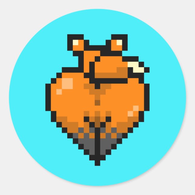 Sexy vixen Sticker (Vorderseite)