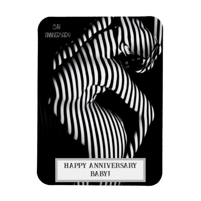 Sexy Wedding Anniversary Naughty Magnet (Vertikal)