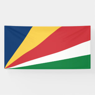 Seychellen-Flagge Banner