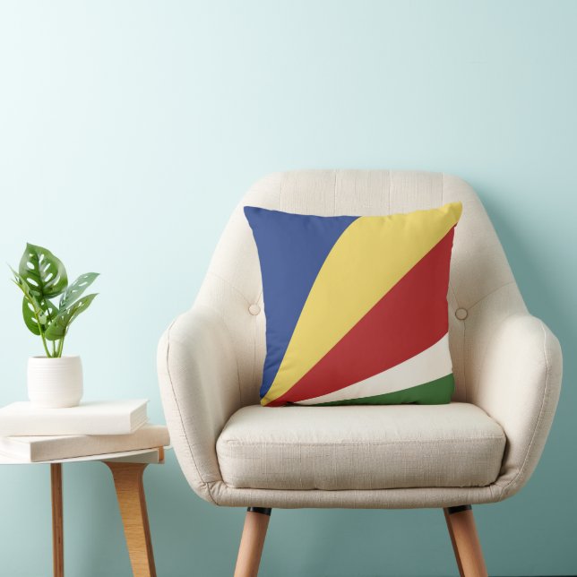 Seychellen-Flagge Kissen (Stuhl )