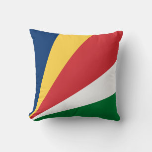 Seychellen-Flagge Kissen