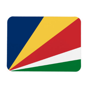 Seychellen-Flagge Magnet