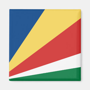 Seychellen-Flagge Magnet