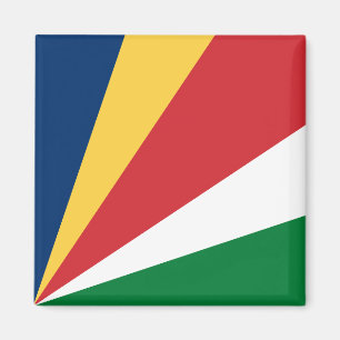 Seychellen-Flagge Magnet