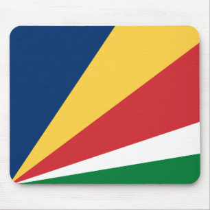 Seychellen-Flagge Mousepad