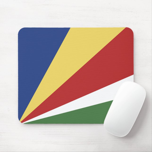 Seychellen-Flagge Mousepad (Mit Mouse)