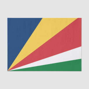 Seychellen-Flagge Seidenpapier