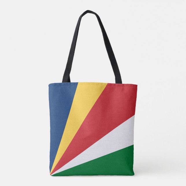 Seychellen-Flagge Tasche (Rückseite)