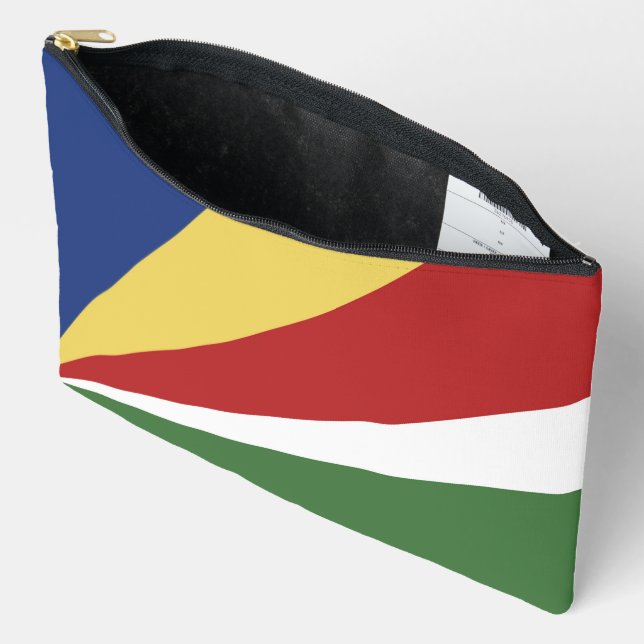 Seychellen-Flagge Zubehörtasche (Offen)