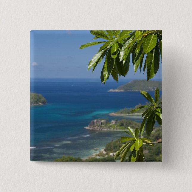 Seychellen, Insel Mahe. Western Button (Vorderseite)