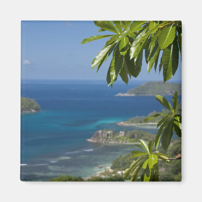 Seychellen, Insel Mahe. Western Küste Magnet (Vorne)