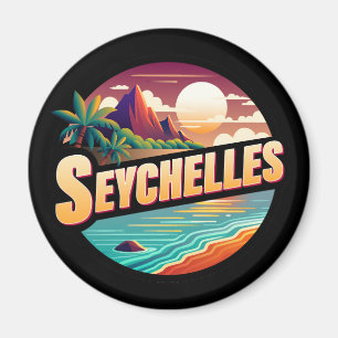Seychellen Inseln Indischer Ozean Magnet