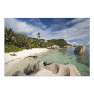 Seychellen, La Digue Insel, L'Union Estate Fotodruck
