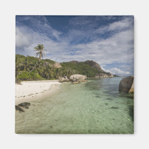 Seychellen, La Digue Island, L'Gewerkschaft Anwese Magnet