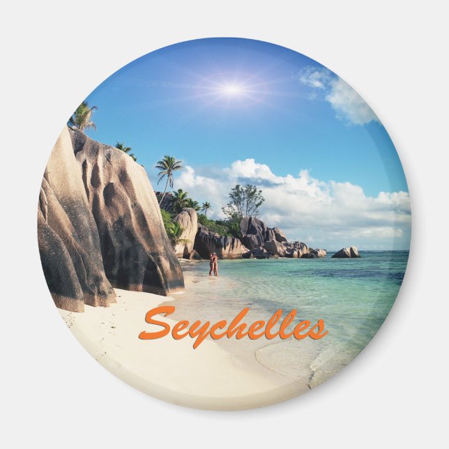 Seychellen Magnet (Vorne)