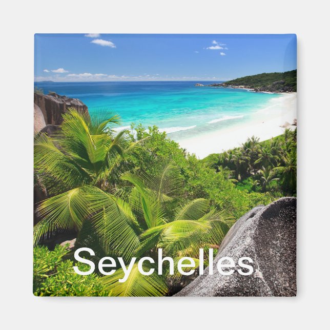 Seychellen Magnet (Vorne)
