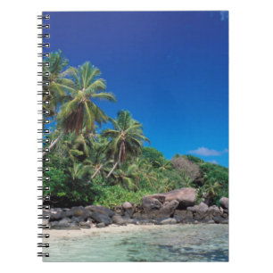 Seychellen, Mahe-Insel, Anse Royale Strand. 2 Notizblock