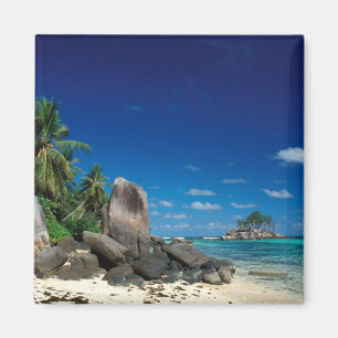 Seychellen, Mahe-Insel, Anse Royale Strand. Magnet