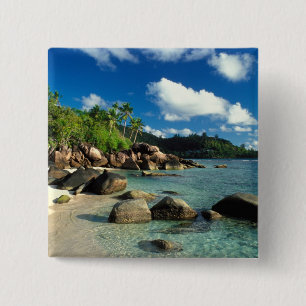 Seychellen, Mahe Island, Anse Royale Beach.3 Button