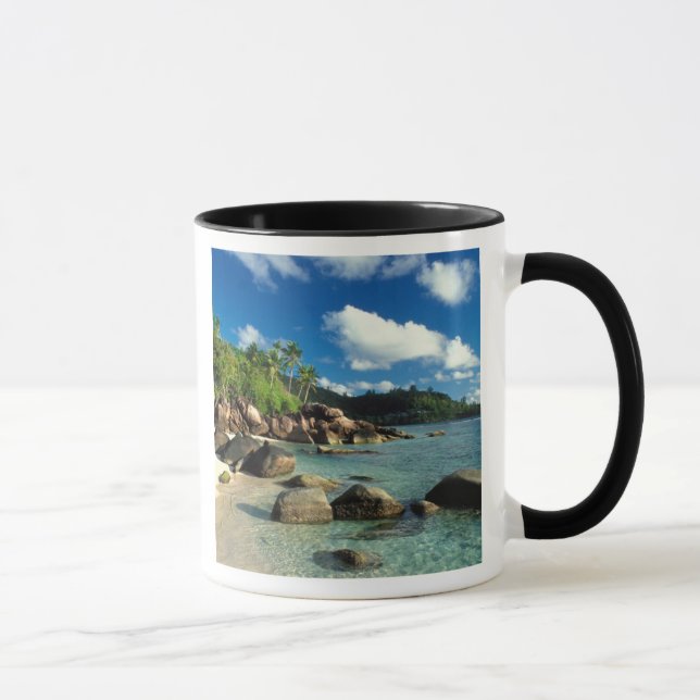 Seychellen, Mahe Island, Anse Royale Beach.3 Tasse (Rechts)