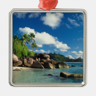 Seychellen, Mahe Island, Lazare Bay Silbernes Ornament