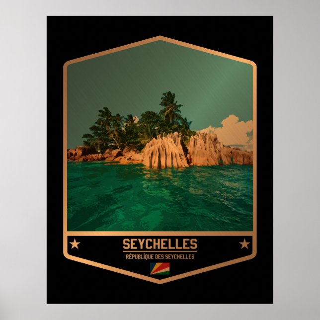 Seychellen Poster (Vorne)