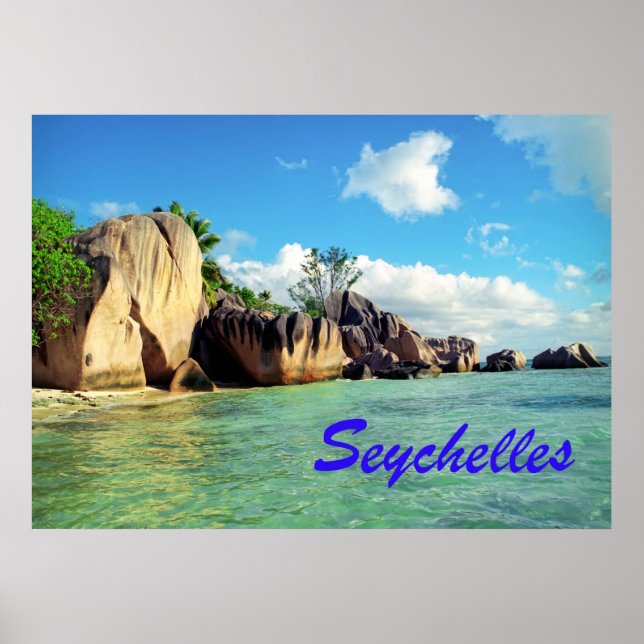 Seychellen Poster (Vorne)
