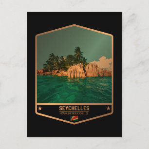 Seychellen Postkarte