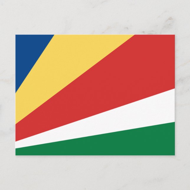 Seychellen Postkarte (Vorderseite)