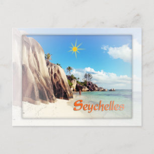 Seychellen Postkarte