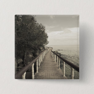 Seychellen, Praslin-Insel, Anse Bois de Rose, Button