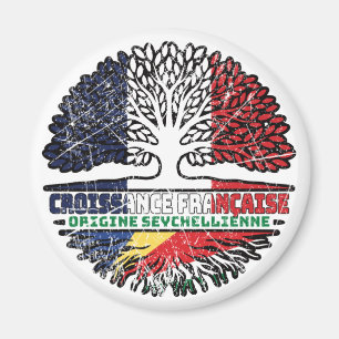 Seychellen Seychellen Französisch Frankreich Baumw Magnet