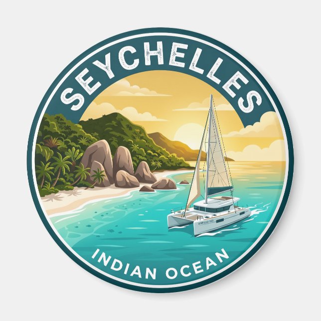 Seychellen Seychellen Magnet (Vorne)