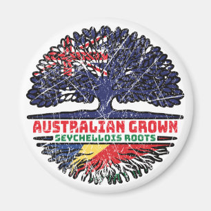 Seychellen Seychellois Australischer Baumbestand Magnet
