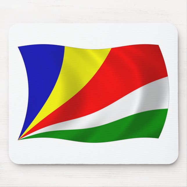 Seychelles Flag Mousepad (Vorne)