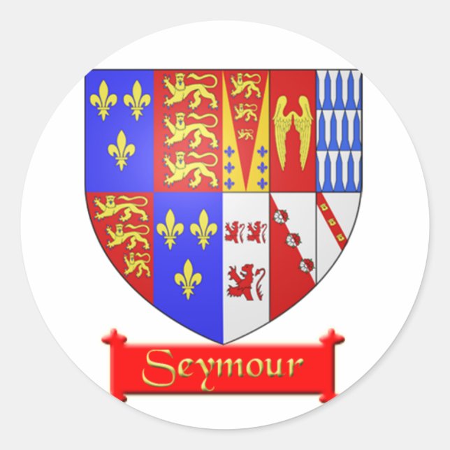 Seymour Heraldic Sticker (Vorderseite)