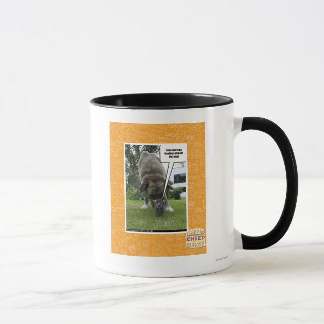 Sez I verlassen mein brudder allein Tasse (Rechts)