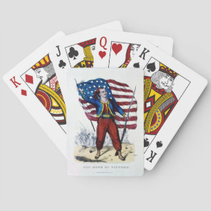 Sezessionskrieg New York Zouaves Spielkarten