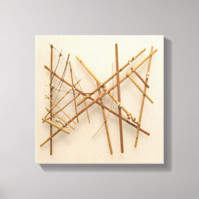 Sezierdiagramm der Marshallinseln Leinwanddruck (Vorderseite)