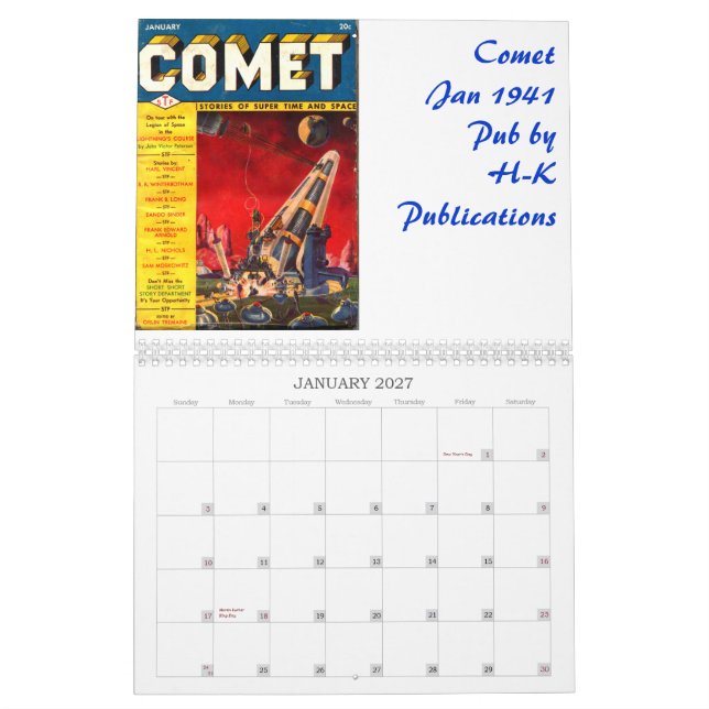 SF 2012 Kalender (Jan 2027)