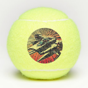 SF Anime Starfighter - Holzschnitt (1) Tennisbälle