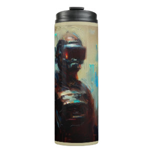 SF - Cyberpunk Hero 1 Thermosbecher
