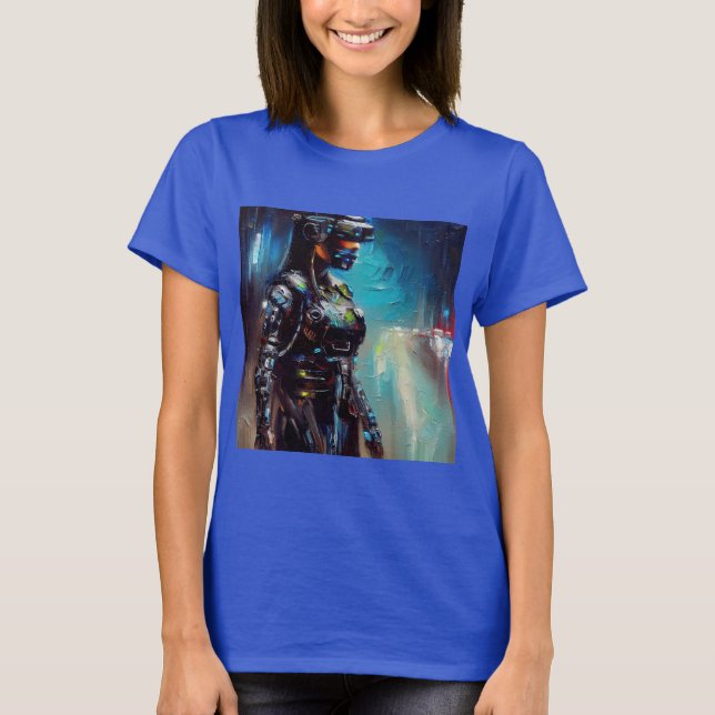 SF - Cyberpunk Hero 2 T-Shirt (Vorderseite)