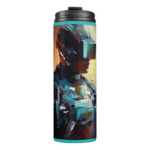 SF - Cyberpunk Hero 3 Thermosbecher