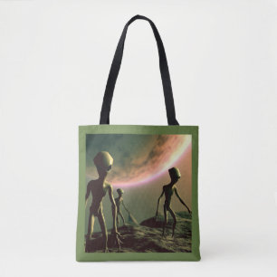 SF Grau Außerirdischen 2 Tasche
