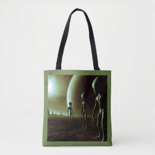 SF Graue Außerirdischen 1 Tasche