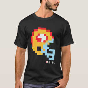 SF Helmet - Tecmo Bowl T-Shirt